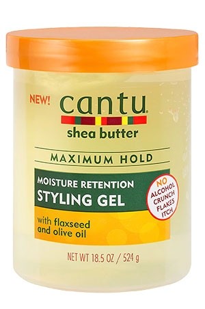 CANTU Flaxseed & Olive Oil Styling Gel (18.25 oz), Sareya Beauty Supply Store in Calgary Alberta Canada